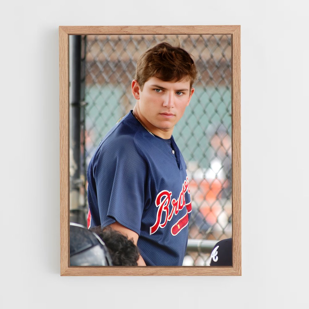 Poster Le Jeune Lanceur – affiche Baseball (vue 4)